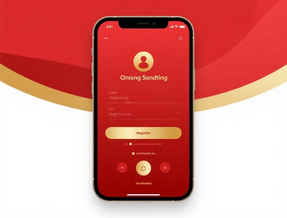 幸运飞艇手机注册流程图示